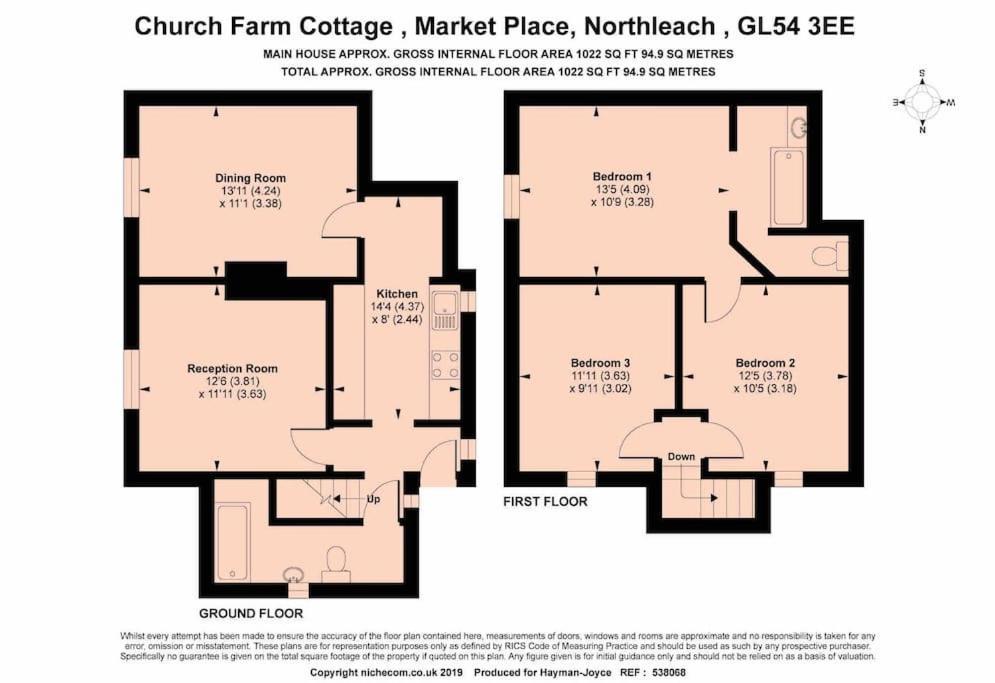 Church Farm Cottage เชลเทนแฮม ภายนอก รูปภาพ